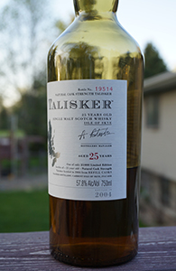 Talisker 25, 2004 Release | My Annoying Opinions