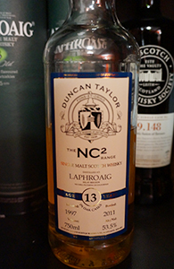 Laphroaig 13, 1997, Duncan Taylor for Binny's | My Annoying Opinions