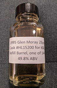 Glen Moray 23, 1995 (Old Malt Cask for K&L) | My Annoying Opinions