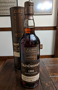 Glendronach 19, 1993, PX Cask 26 | My Annoying Opinions