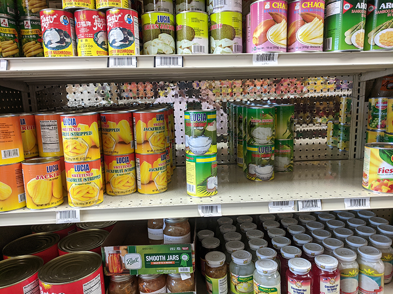 Asian Mart, Aisle 3, Canned jackfruit etc My Annoying Opinions