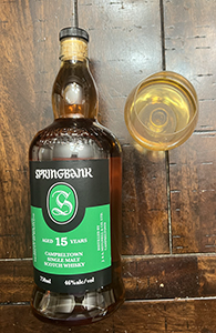 Springbank 15 (2018 Release) | My Annoying Opinions